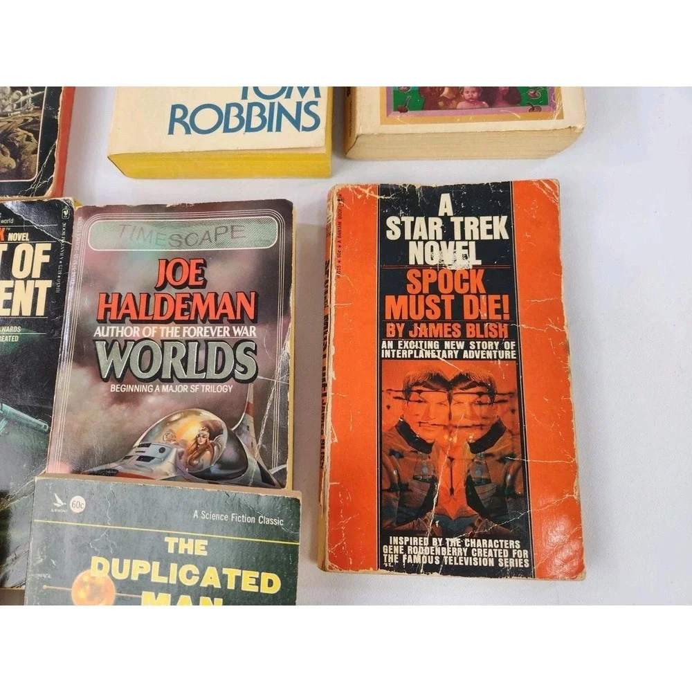 SciFi & Classics Paperback Books Various Authors Lot of 14 1984 Verne C.S. Lewis